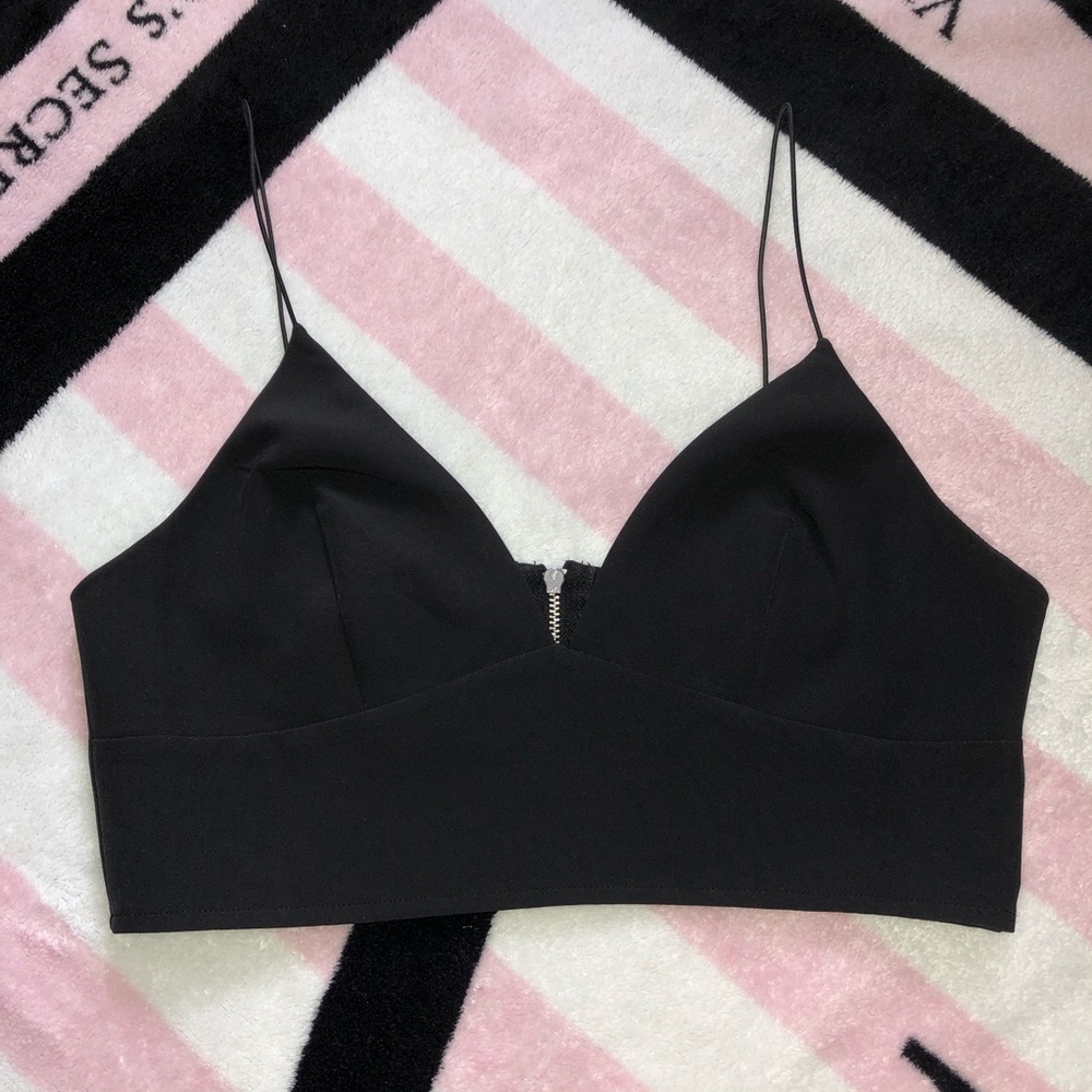 Tobi Black Crop Top
